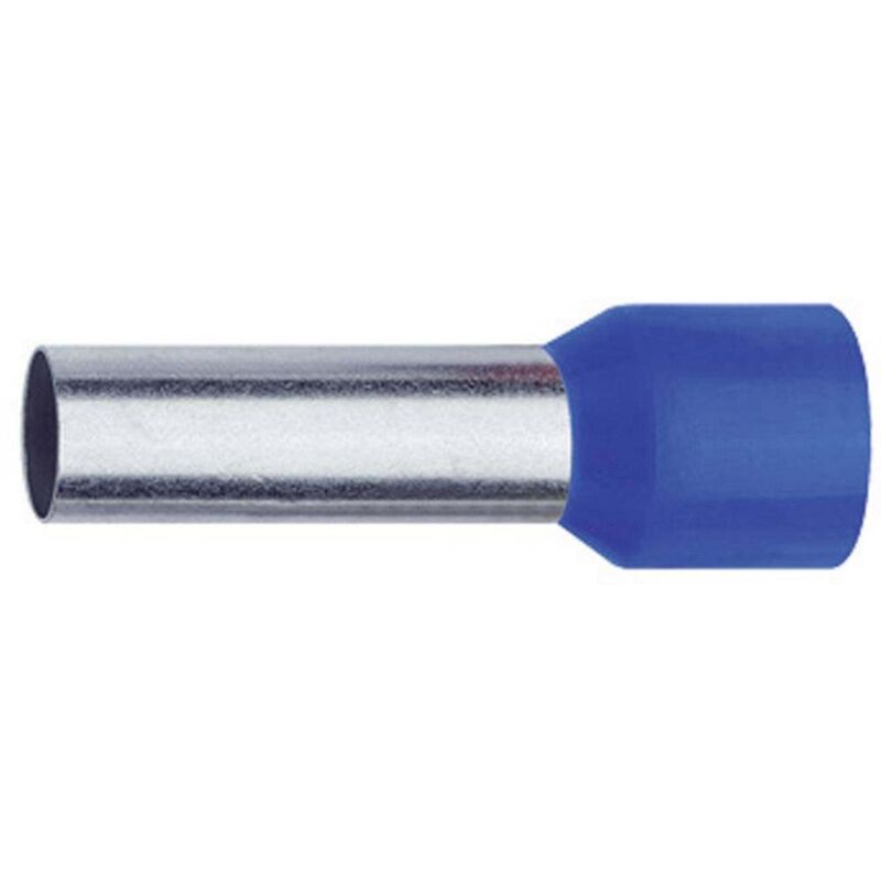 foto del prodotto klauke 17816 capocorda 25 mm parzialmente isolato nero 50 pz.