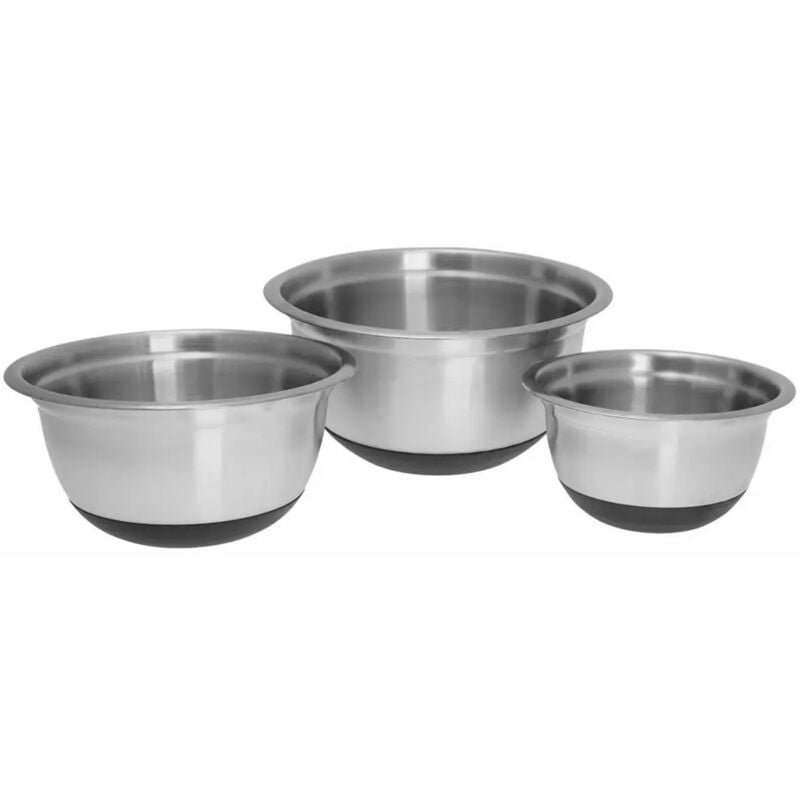 foto del prodotto klausber kb 7388 set di ciotole da cucina in acciaio