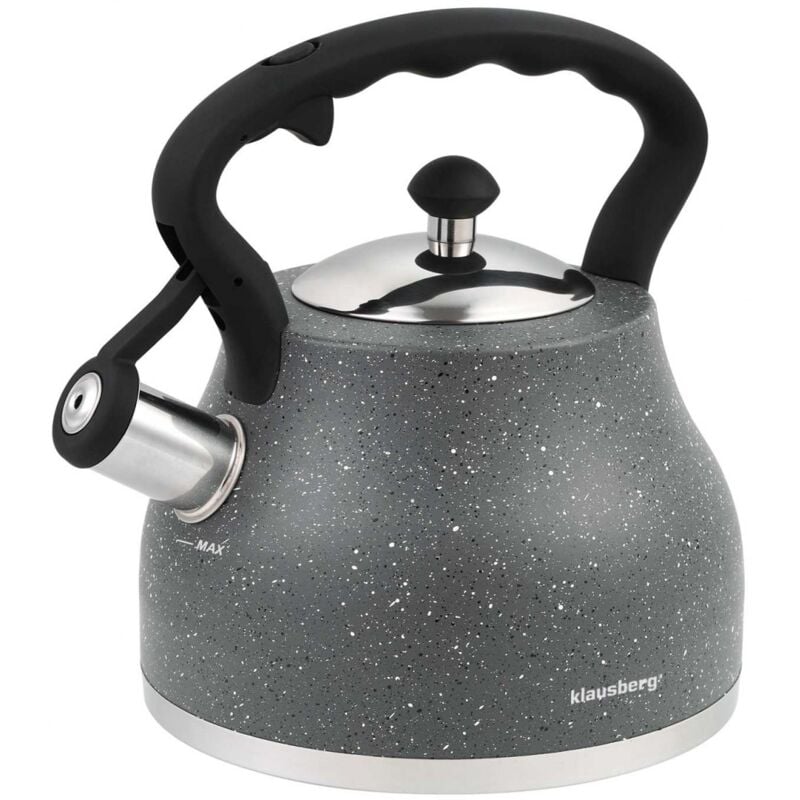 foto del prodotto klausberg bollitore con fischio 2,7l kb 7449