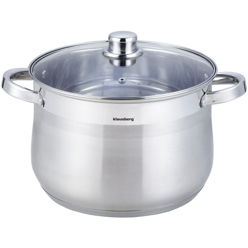 foto del prodotto klausberg gastro pentola con coperchio 16l kb 7166