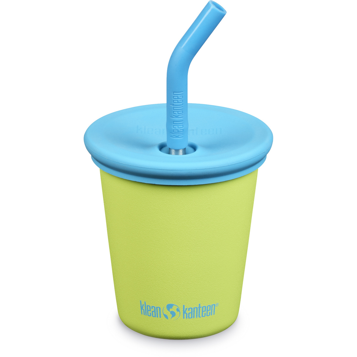 foto del prodotto klean kanteen bambino tazza straw lid steel cup