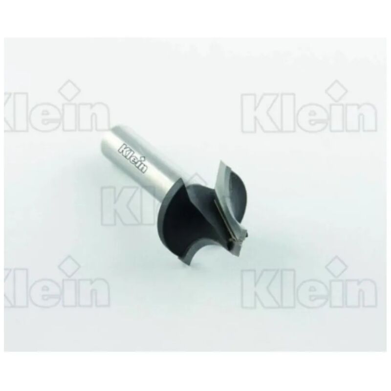 foto del prodotto klein fresa a raggio concavo taglieti riportati hw diametro fresa d 18 mm raggio r 6 mm altezza tagliente b 13 mm lunghezza totale l 41 mm diam