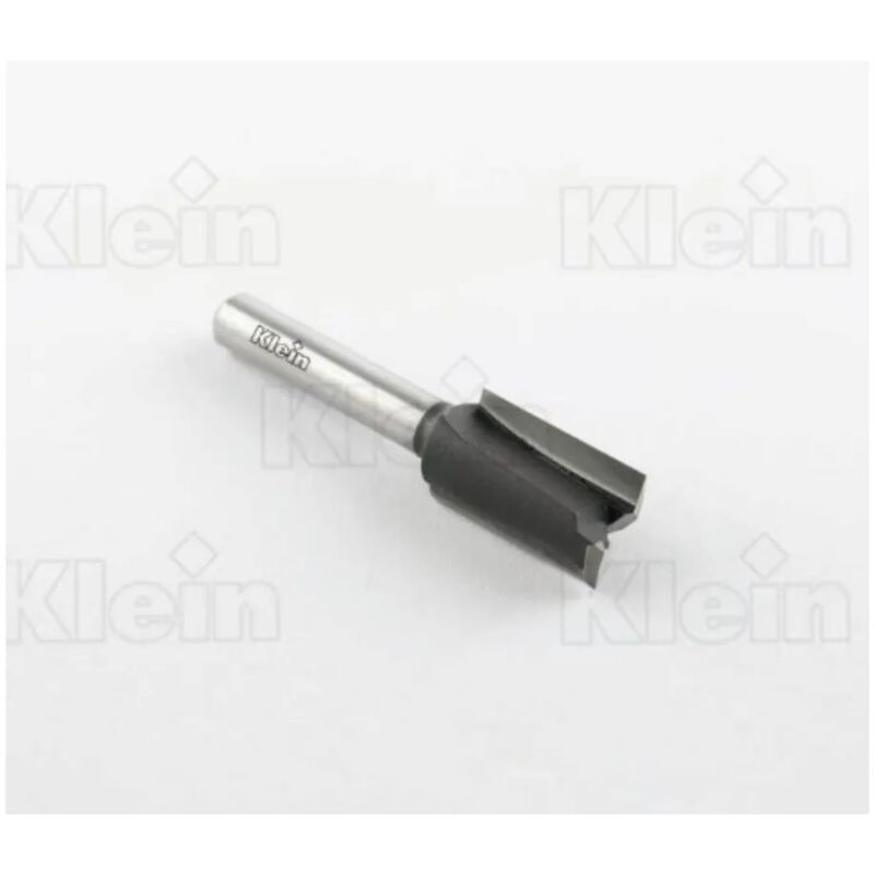 foto del prodotto klein fresa cilindrica con taglieti riportati hw diametro fresa d 12 mm altezza tagliete b 19 mm lunghezza totale l 51 mm diametro gambo s 8 m