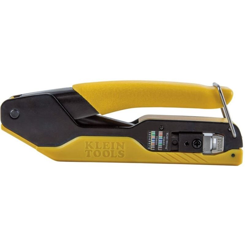 foto del prodotto klein tools crimpatrice compatta pass thru modulare per connettori dati pass thu rj45 vdv226 005