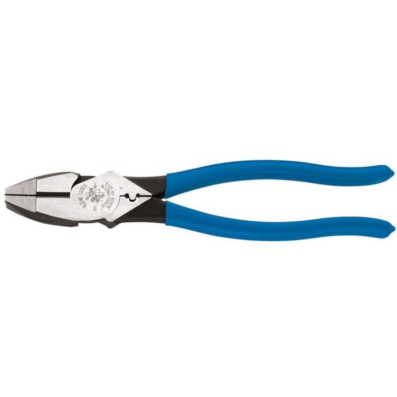 foto del prodotto klein tools d213 9 ne cr 22,9 cm pinza a taglio laterale e connettore pinza a crimpare, d2000 9necr