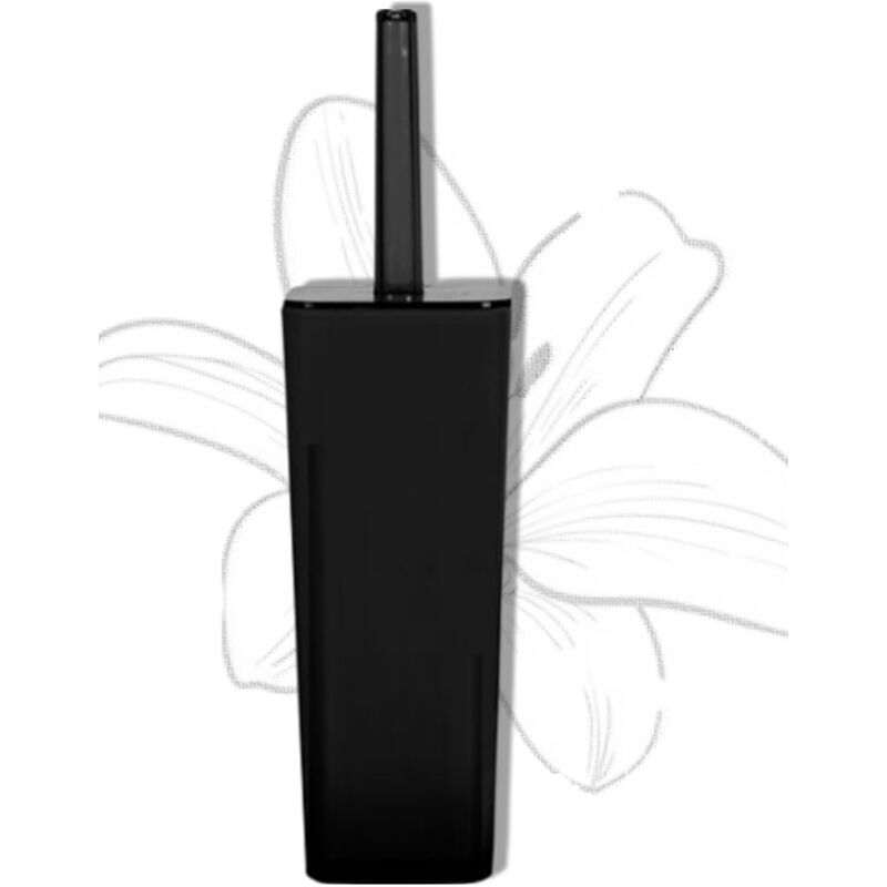 foto del prodotto kleine wolke easy porta scopino per wc, nero, 37x10 cm