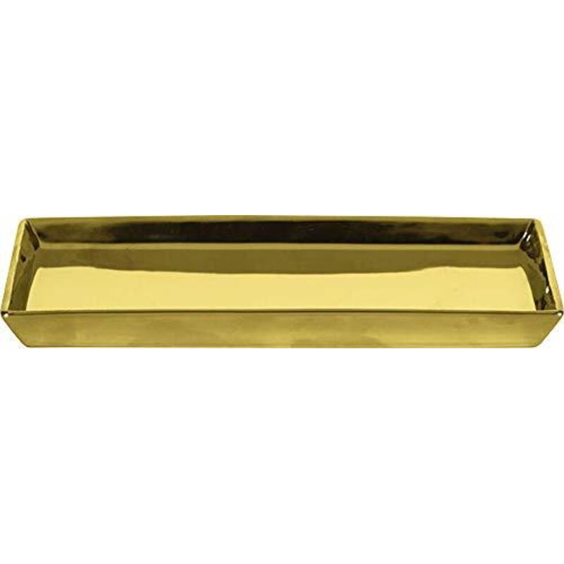 foto del prodotto kleine wolke mensola portaoggetti da bagno in porcellana 5065125885 gold, oro gold 