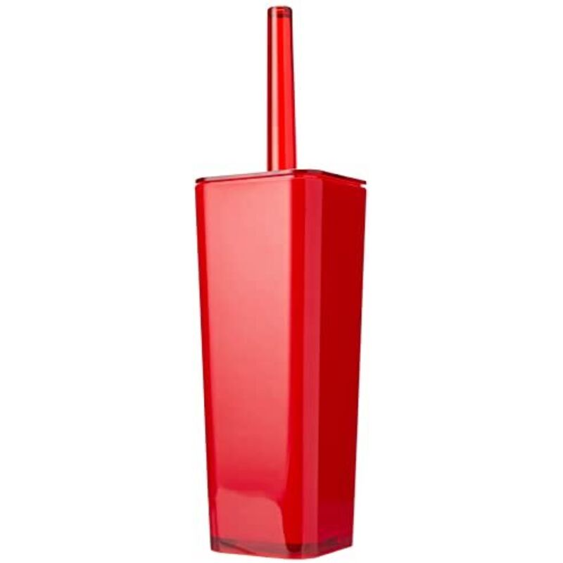 foto del prodotto kleine wolke - scopino per wc 5061459856 easy wc-b rstenhalter mohnrot, rosso (rot)