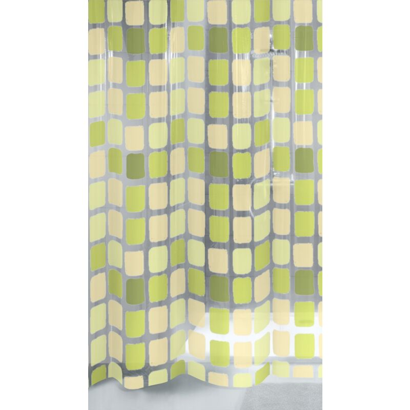 foto del prodotto kleine wolke tenda da doccia, multicolore mehrfarbig , 180 cm x 200 cm