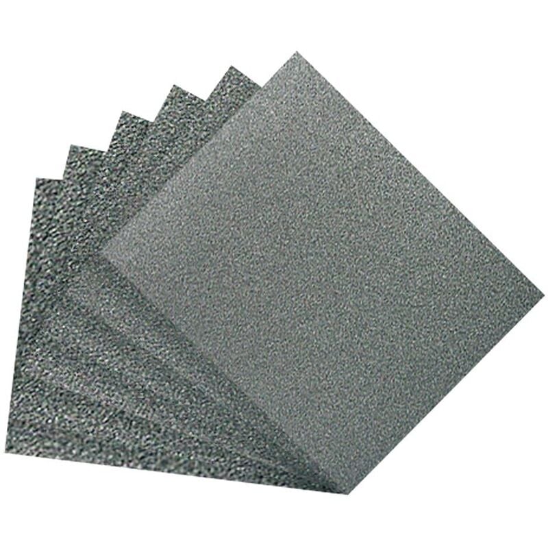 foto del prodotto klingspor arkusze cierne na pod o u papierowym 230mm x 280mm ps8a na mokro gr. 500 50szt.