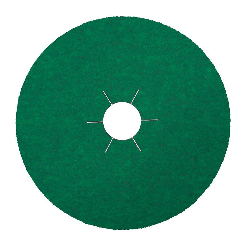 foto del prodotto klingspor disco in fibra fs 966 act d.125mm k.24 f.inox grana ceramica per 25 