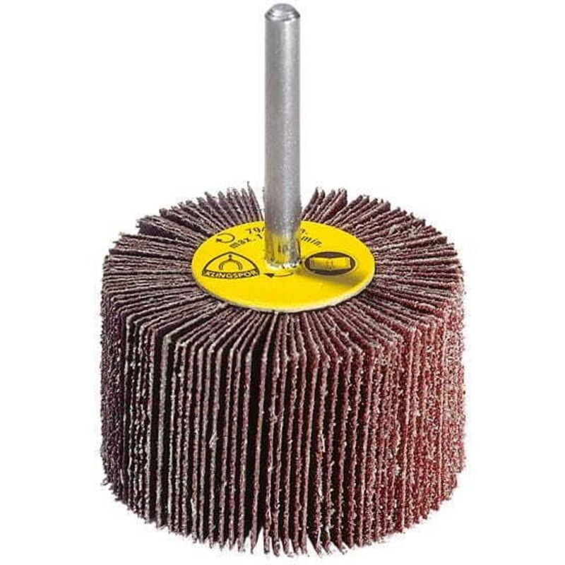 foto del prodotto klingspor km613 ruota lamellare 30mm x 30mm x 6mm gr. 80