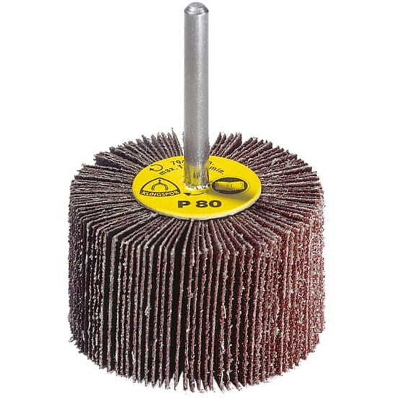 foto del prodotto klingspor km613 ruota lamellare 40mm x 30mm x 6mm gr. 60