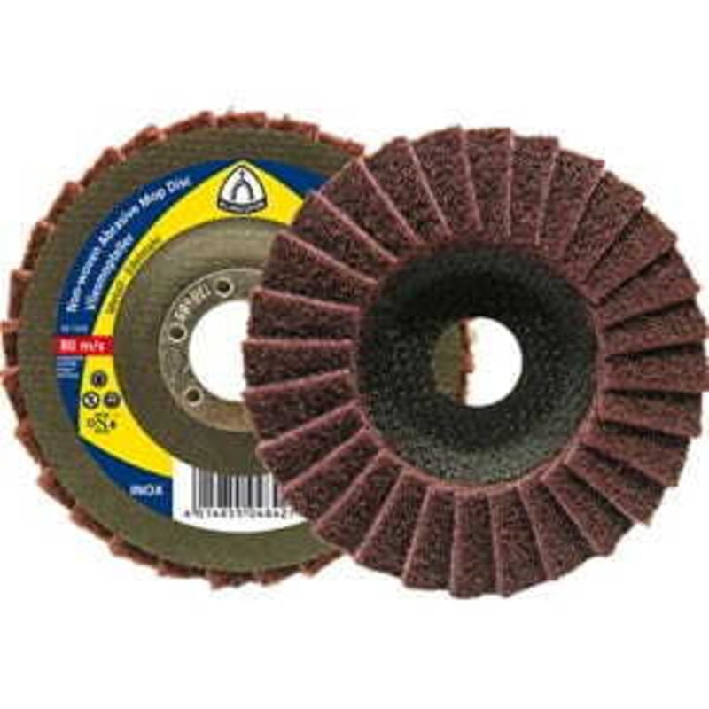 foto del prodotto klingspor rondella dentellata smt 800 d.125mm k.molto fine con.inox nk per 5 