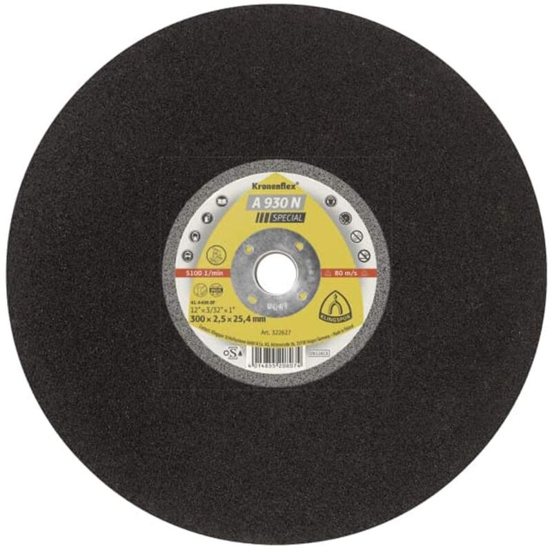 foto del prodotto klingspor tarcza do ci cia metalu 350mm x 3,0mm x 25,4mm a930n supra