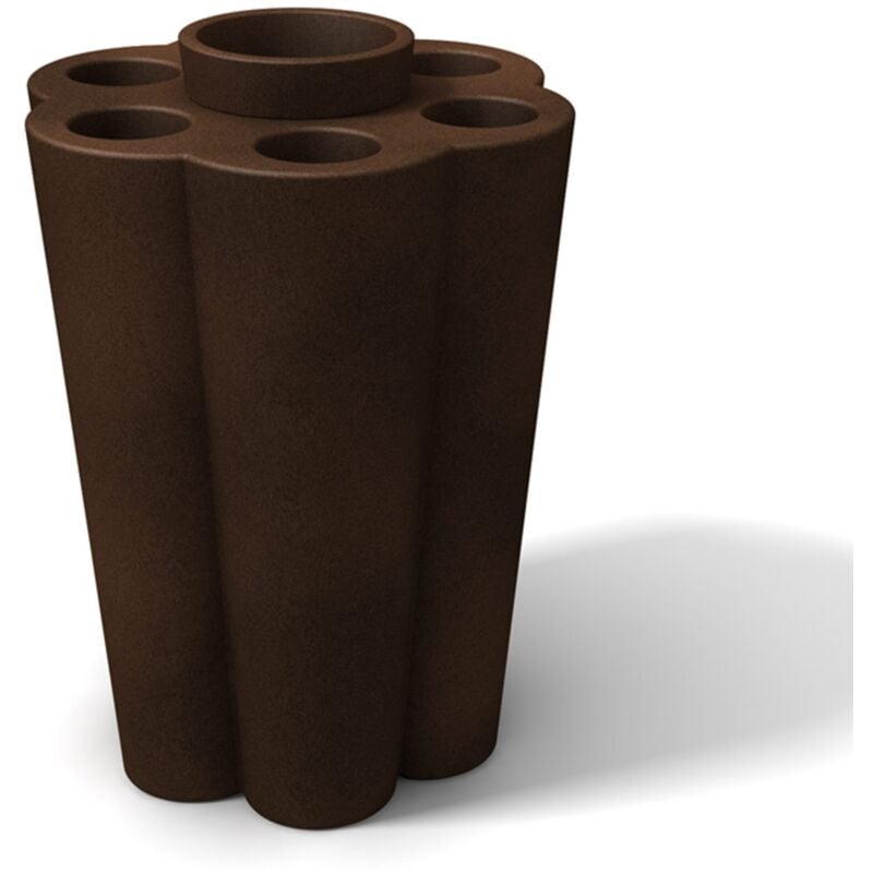 foto del prodotto kloris portaombrelli tondo con scolapioggia bronzo design moderno mod. lulet
