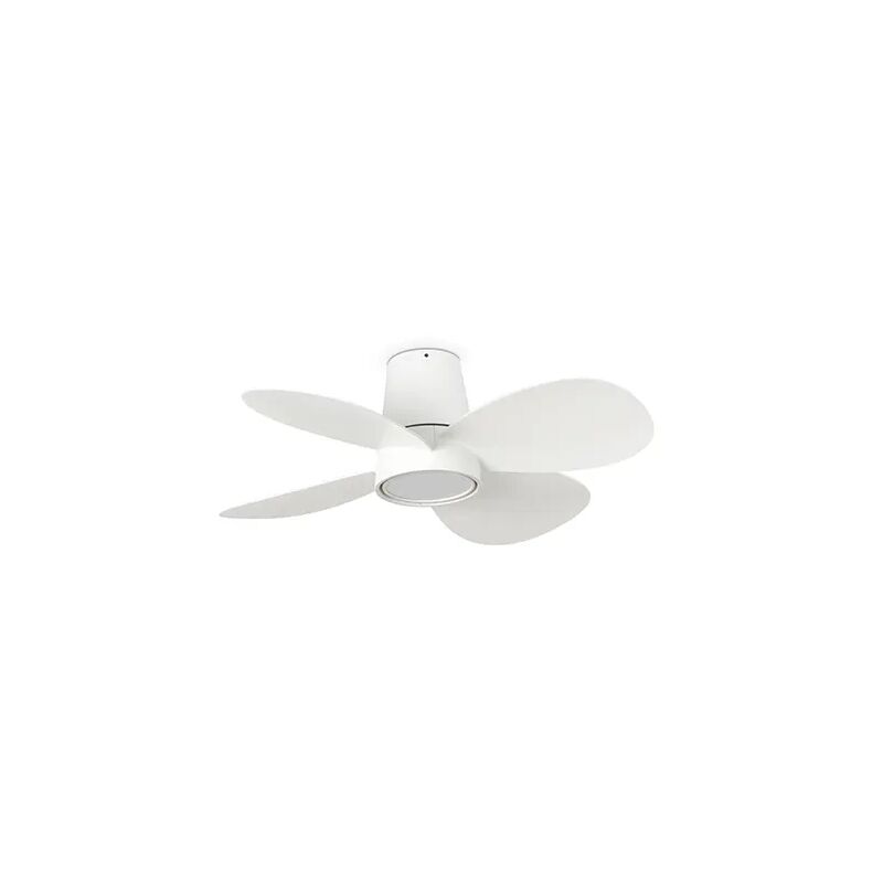 foto del prodotto klover s ventilatore da soffitto bianco con luce 34315