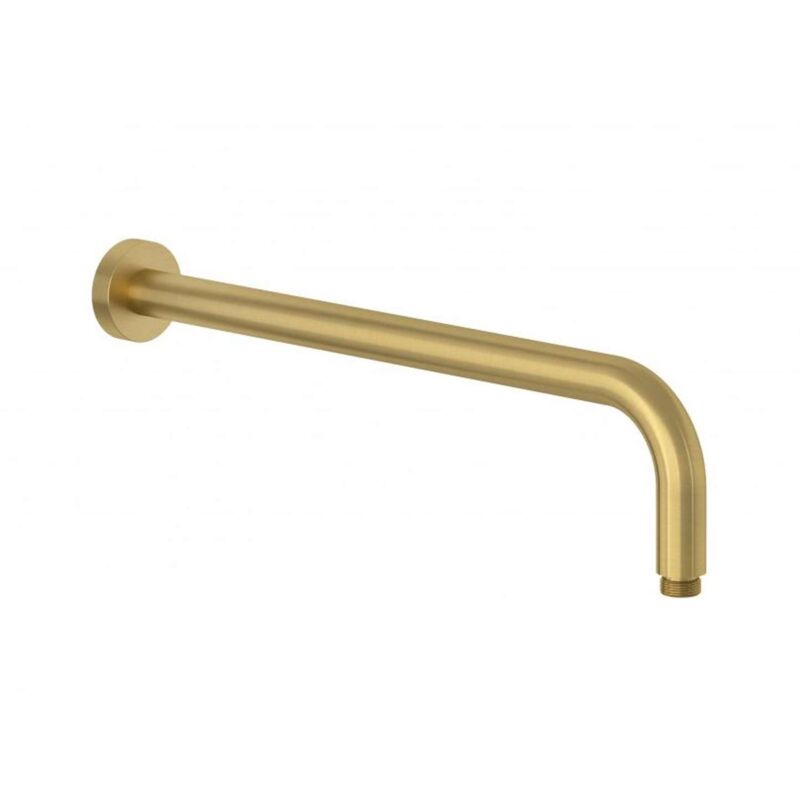foto del prodotto kludi a qa braccio doccia, 41 cm, color oro spazzolato 66514n0 00