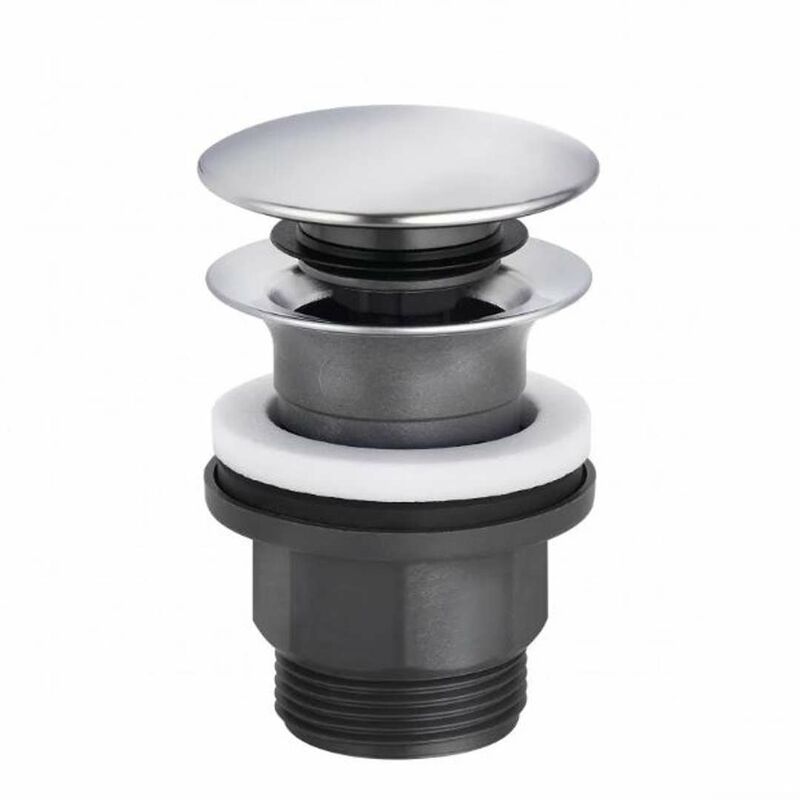 foto del prodotto kludi accessori piletta chiudibile push open 1 1 4, cromo 1042605 00