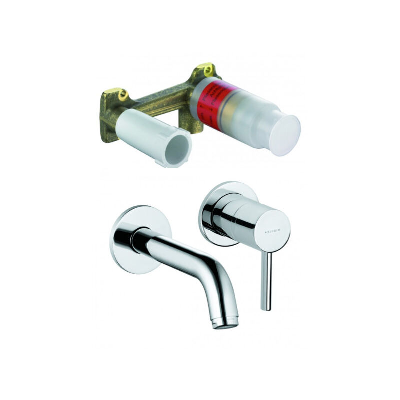 foto del prodotto kludi bozz miscelatore lavabo incasso 382440576 set 