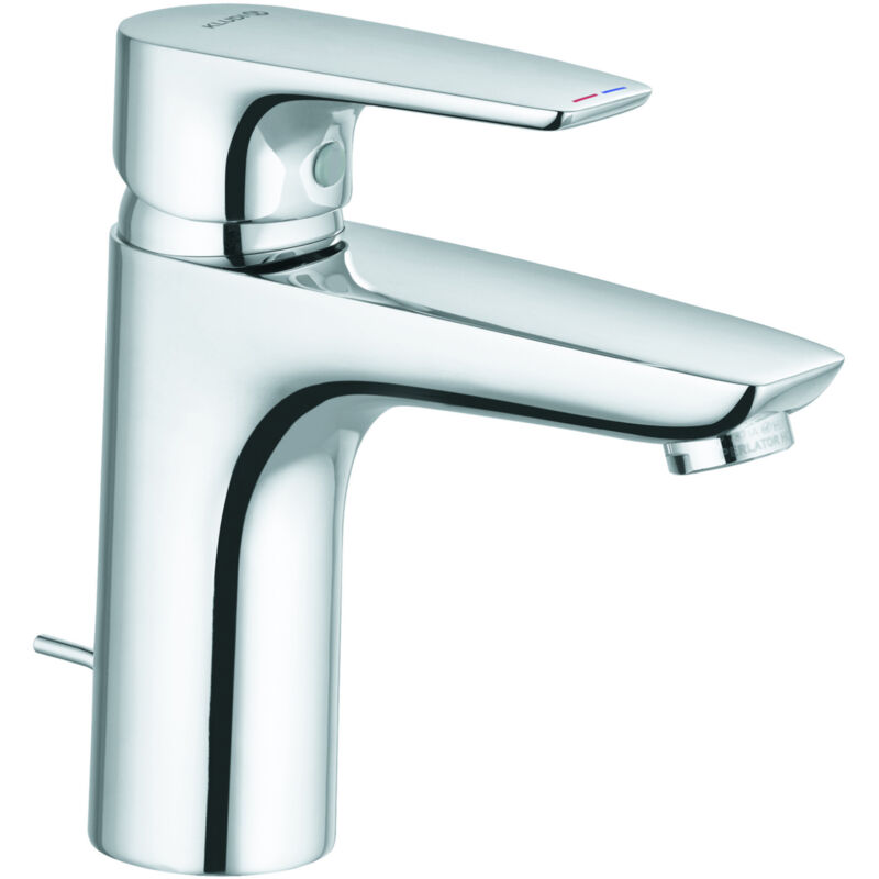 foto del prodotto kludi pure solid mitigeur de lavabo, hauteur de bec 100mm, avec