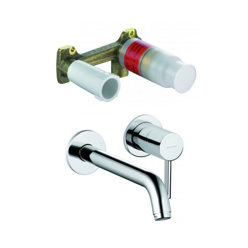 foto del prodotto kludi zenta miscelatore lavabo a incasso 382450575 set 