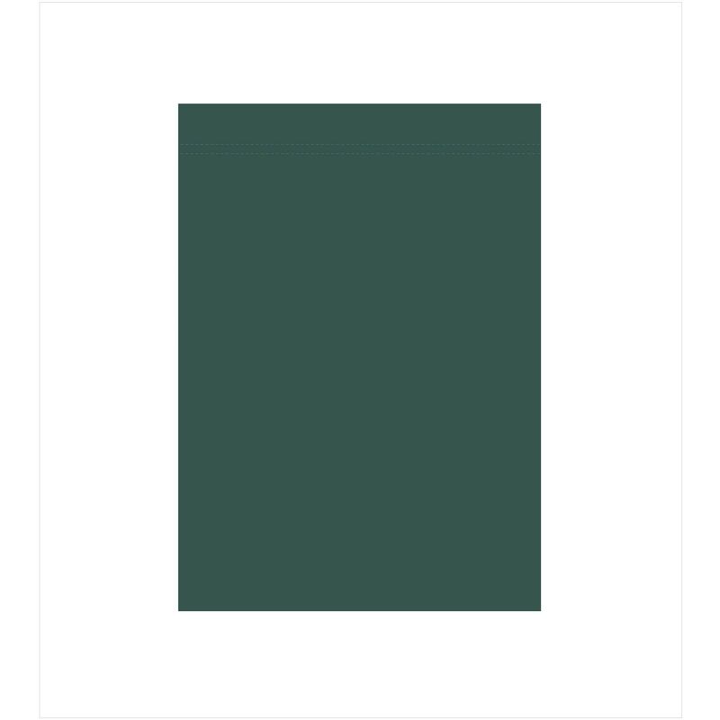 foto del prodotto klulk lenzuolo sopra una piazza e mezza ottanio 100 cotone 180 x 290 cm made in italy 1 posto e mezzo