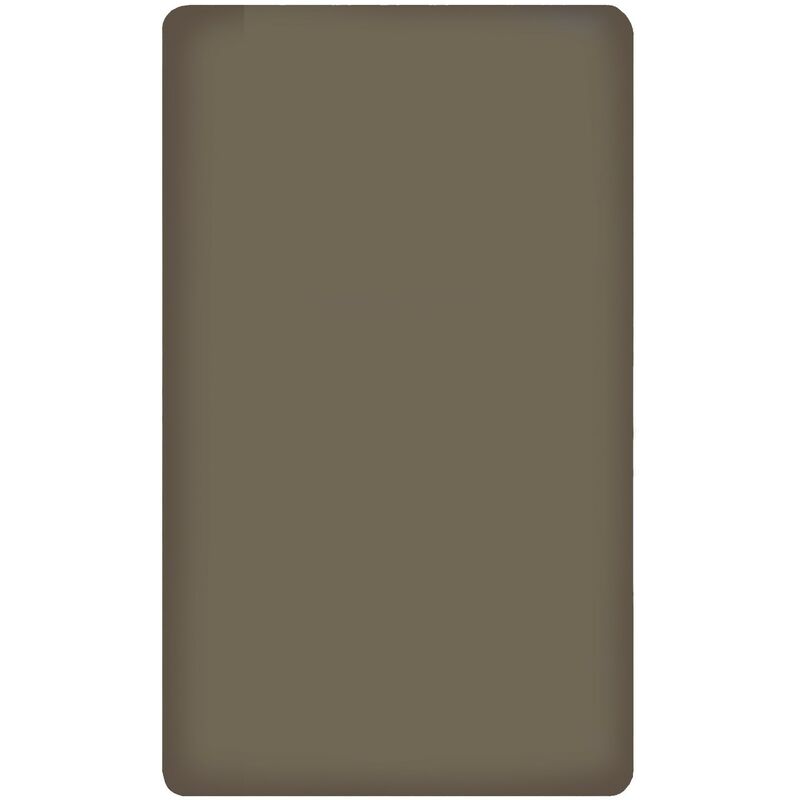 foto del prodotto klulk lenzuolo sotto con angoli elasticizzati singolo 100 cotone tortora 90 x 200 27 cm made in italy 1 posto