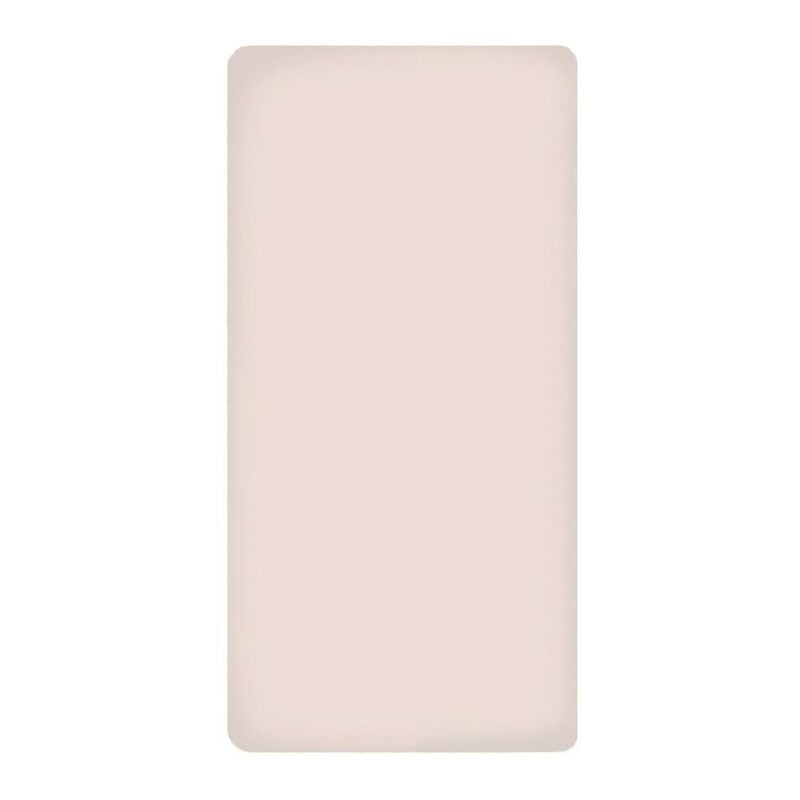 foto del prodotto klulk lenzuolo sotto con angoli elasticizzati singolo rosa,100 percalle di cotone 90 x 200 27cm, made in italy