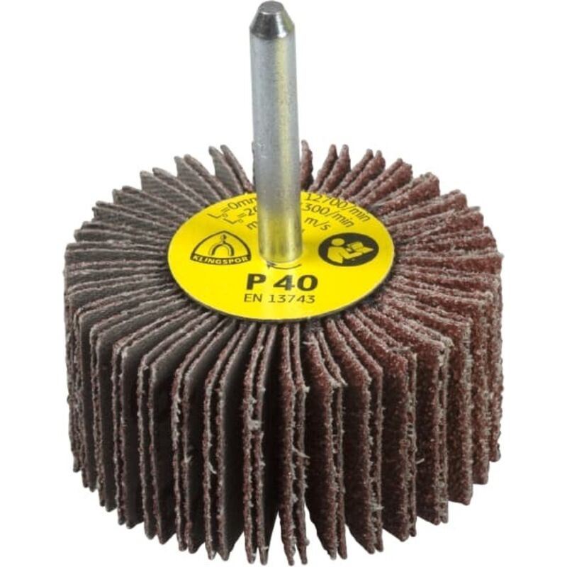 foto del prodotto km613 ruota lamellare grana 40 80 30 6mm 13140 sl80 40