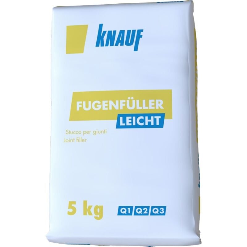 foto del prodotto knauf stucco in polvere per cartongesso fugenfueller leicht 5 kg