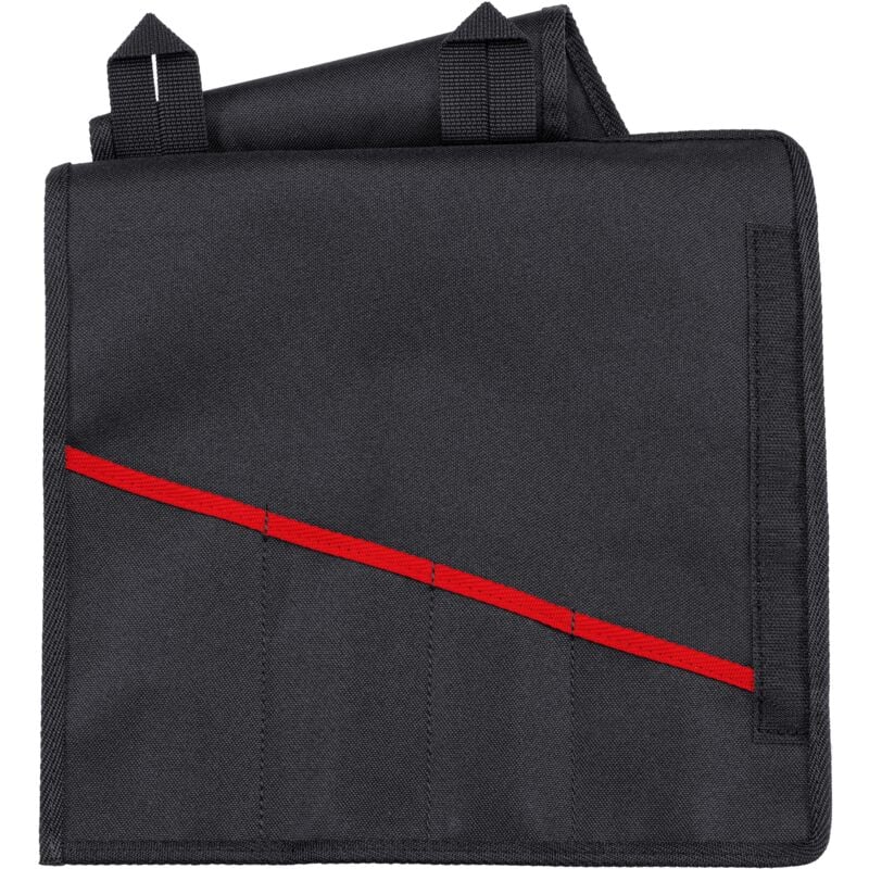 foto del prodotto knipex 00 19 55 s8 le borsa portautensili avvolgibile per pinze cobra senza utensili 4 scomparti 330 mm