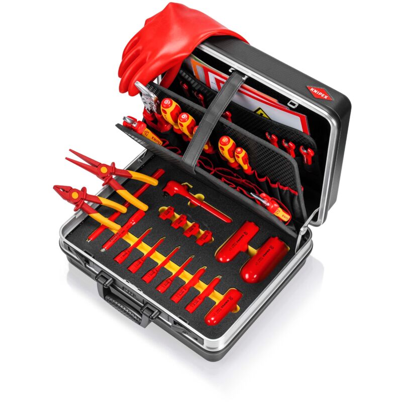foto del prodotto knipex 00 21 05 ev valigia portautensili basic mobilit elettrica