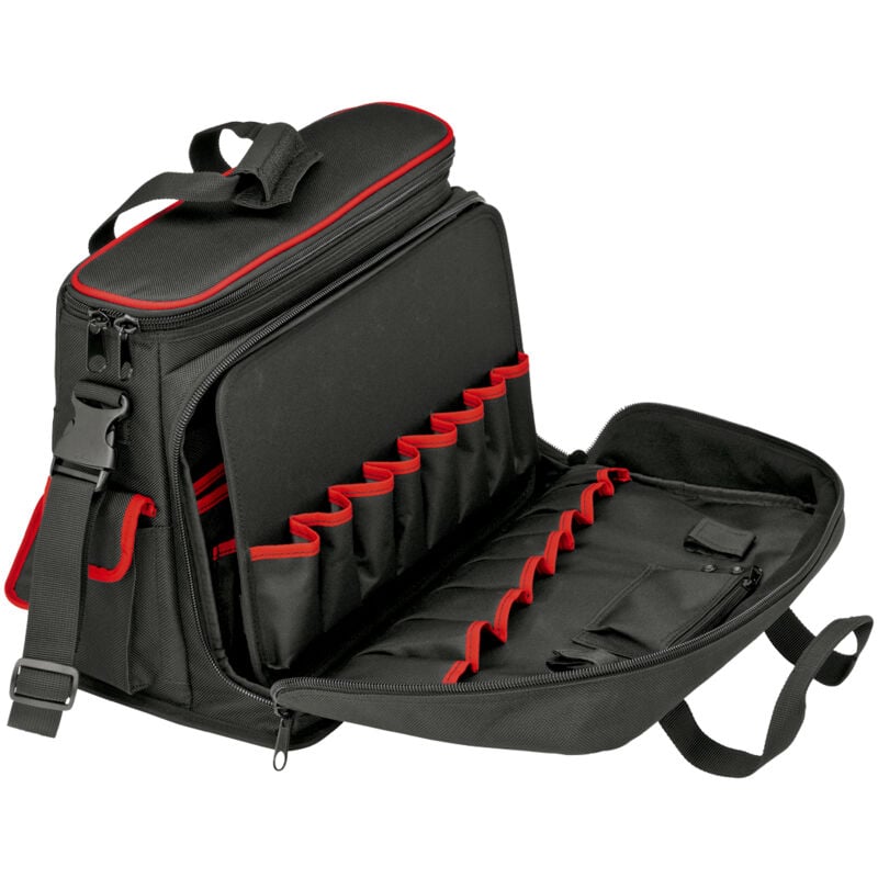 foto del prodotto knipex 00 21 10 le borsa portautensili service senza utensili 320 mm