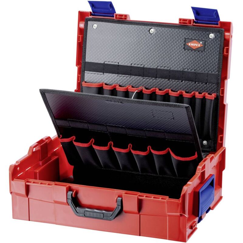 foto del prodotto knipex 00 21 19 lb valigia per elettroutensili abs rosso l x l x a 442 x 357 x 151 mm