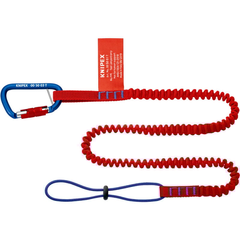 foto del prodotto knipex 00 50 05 t bk set sistema di ancoraggio utensili 900 mm confezione self service blister 