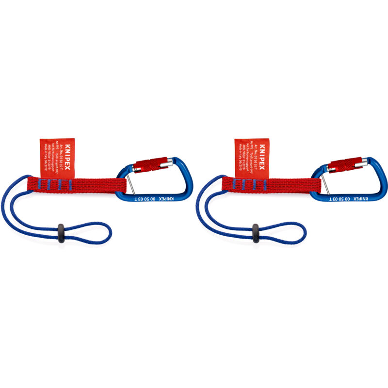foto del prodotto knipex 00 50 06 t bk set sistema di ancoraggio utensili 340 mm confezione self service blister 