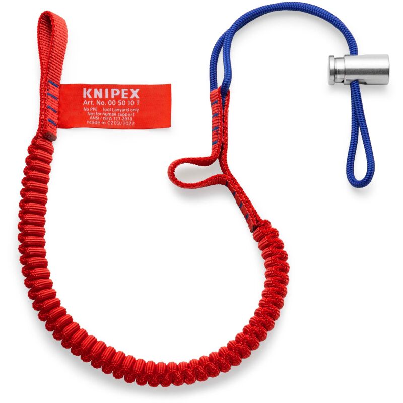 foto del prodotto knipex 00 50 10 t bk fettuccia di ancoraggio utensili 900 mm