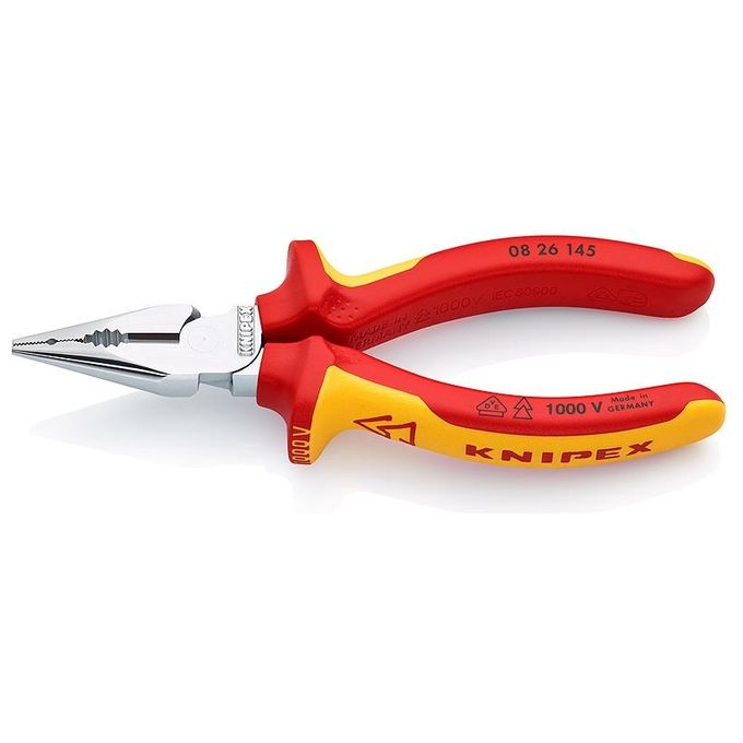 foto del prodotto knipex 0826145 pinza pinze a becco lungo