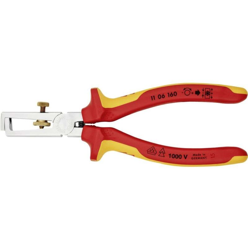 foto del prodotto knipex 11 06 160 sb pinza spelacavi 160 mm 1 pz.