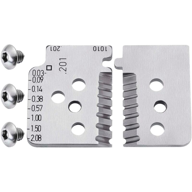 immagine 0 del prodotto knipex 12 19 02 1 set di lame di ricambio per 12 12 02