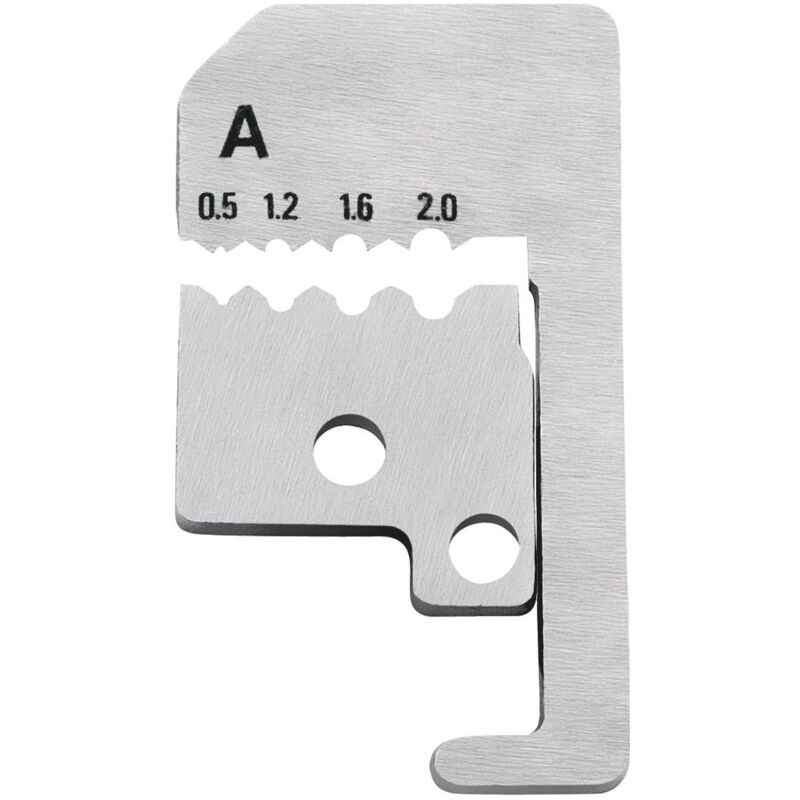 foto del prodotto knipex 12 19 180 1 paio di lame di ricambio per 12 11 180 confezione self service blister 