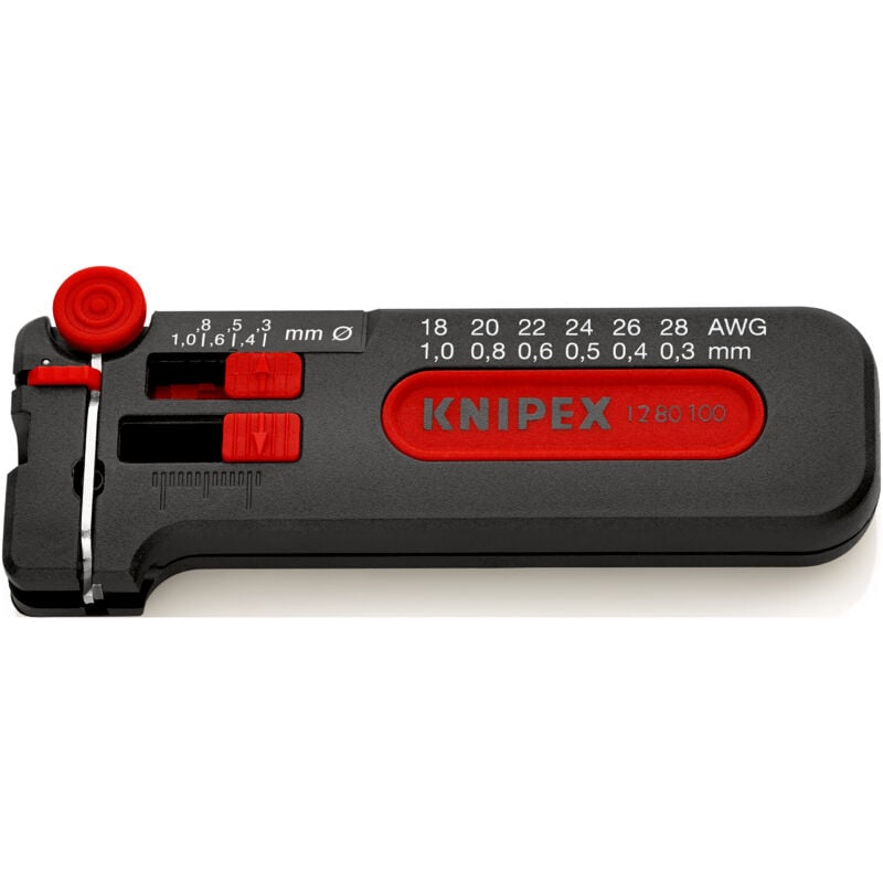 foto del prodotto knipex - 12 80 100 sb mini spelatrice 100 mm