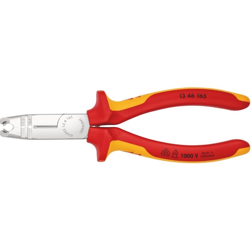 foto del prodotto knipex 13 46 165 pinza spelafili 1.5 fino a 2.5 mm 8 fino a 13 mm