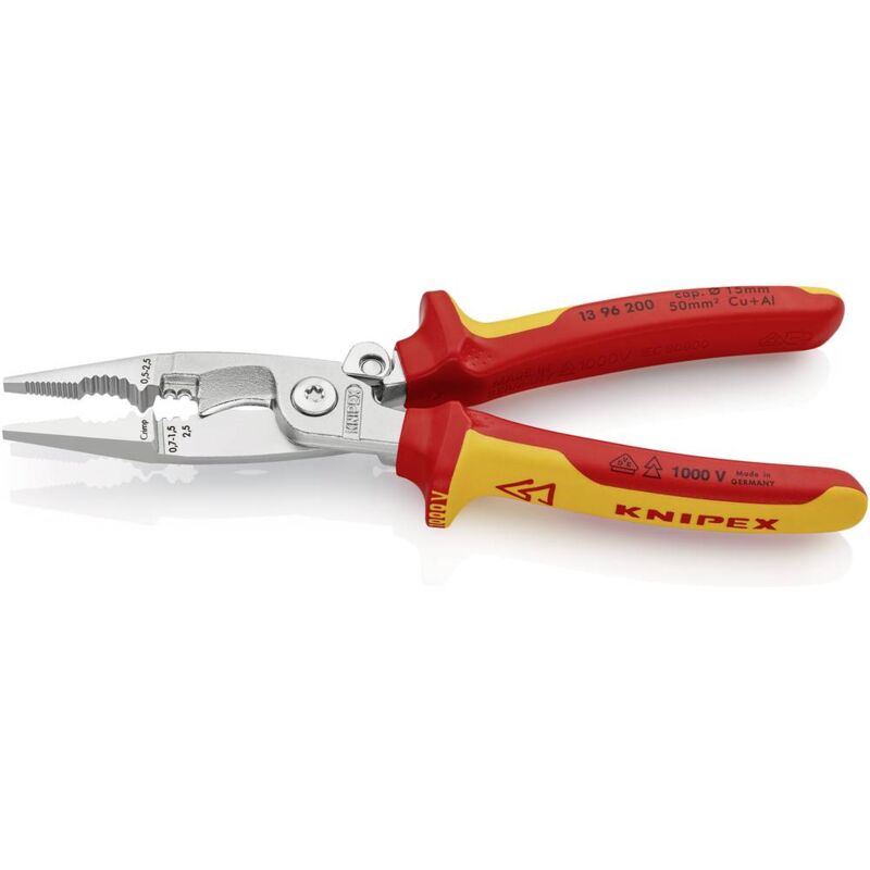 foto del prodotto knipex 13 96 200 pinza multifunzione 50 mm max 0 awg max 15 mm max 