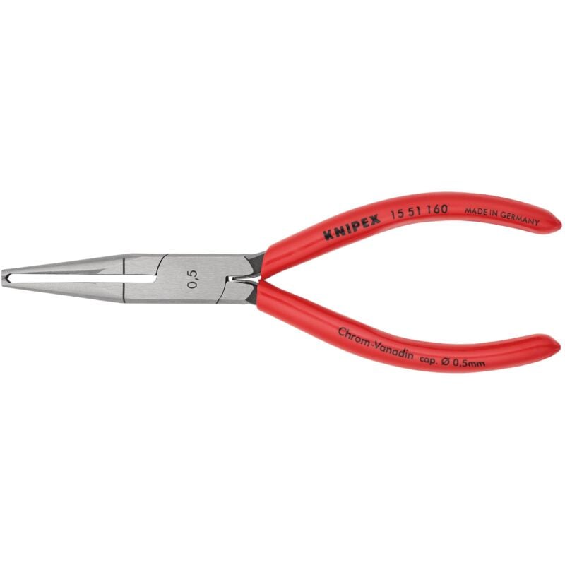 foto del prodotto knipex 15 51 160 pinza spelacavi rivestiti in resina sintetica 160 mm