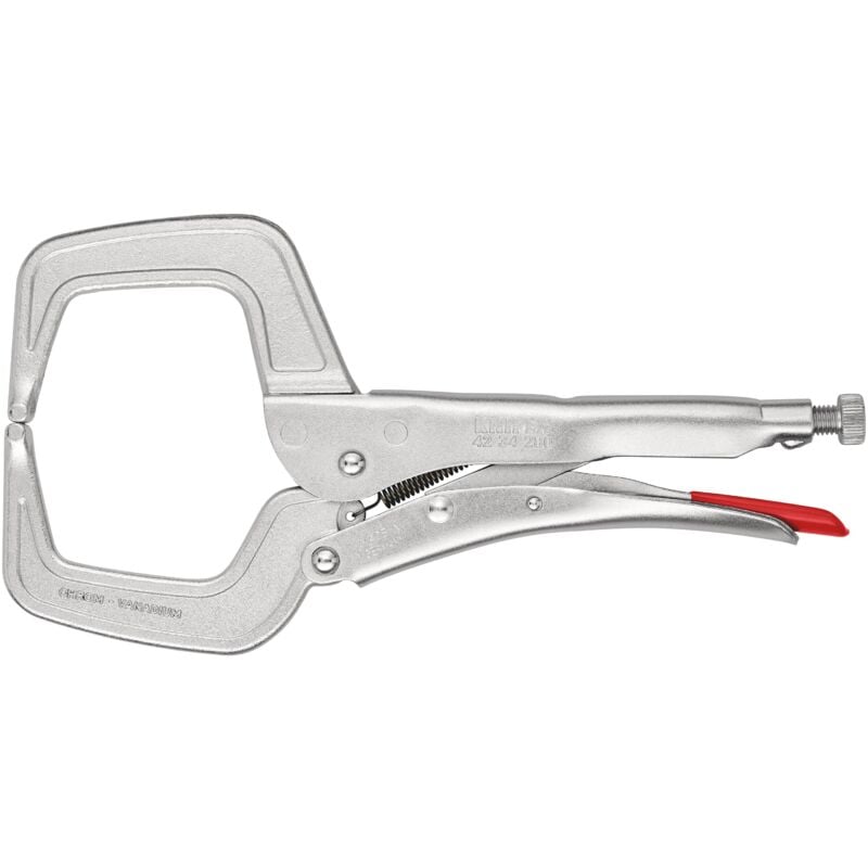 foto del prodotto knipex 42 34 280 pinza a morsetto per saldatori zincata 280 mm