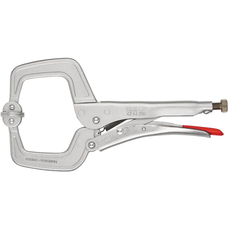 foto del prodotto knipex 42 44 280 pinza a morsetto per saldatori zincata 280 mm