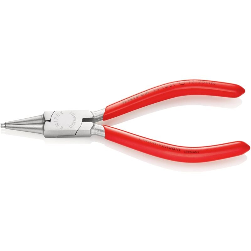 foto del prodotto knipex 44 13 j1 pinza per anelli di sicurezza per anelli di sicurezza interni a fori rivestiti in resina sintetica cromata 140 mm