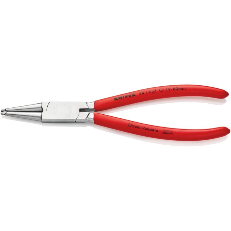 foto del prodotto knipex 44 13 j2 pinza per anelli di sicurezza per anelli di sicurezza interni a fori rivestiti in resina sintetica cromata 180 mm